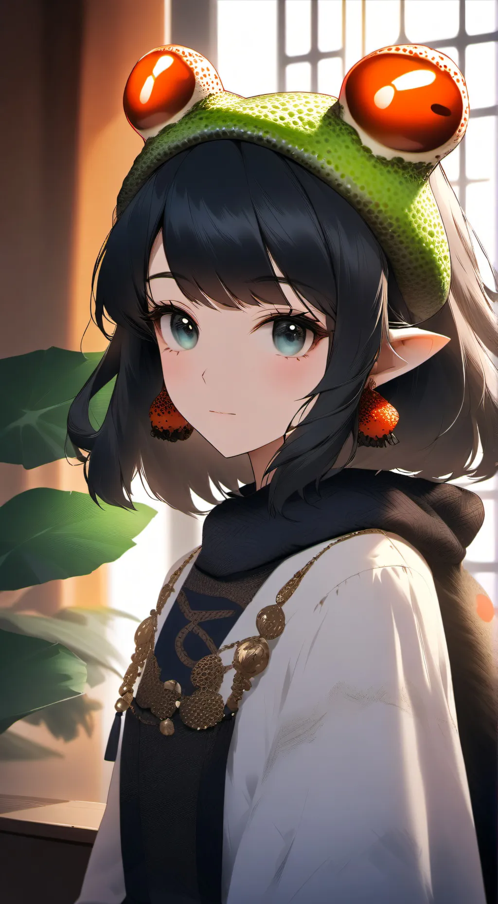 ai character: пятнистая жаба-дух background