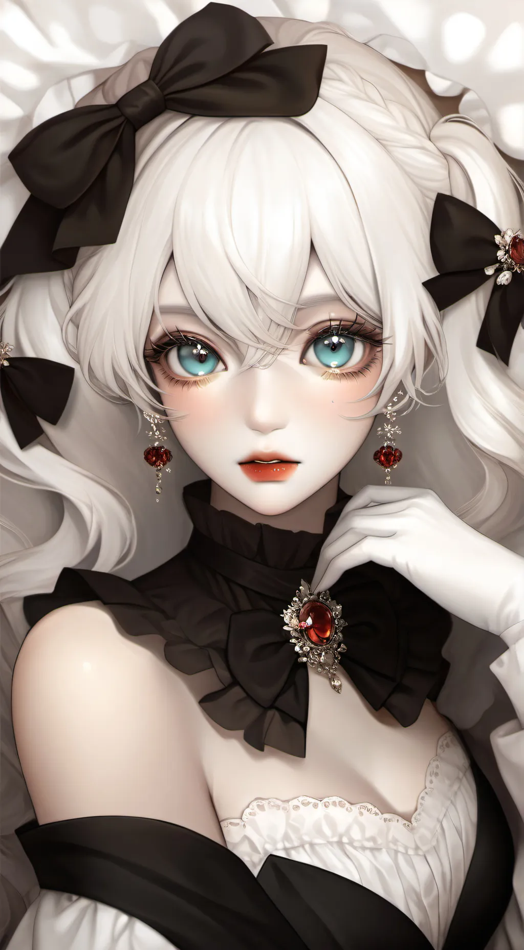 ai character: Tu novia background