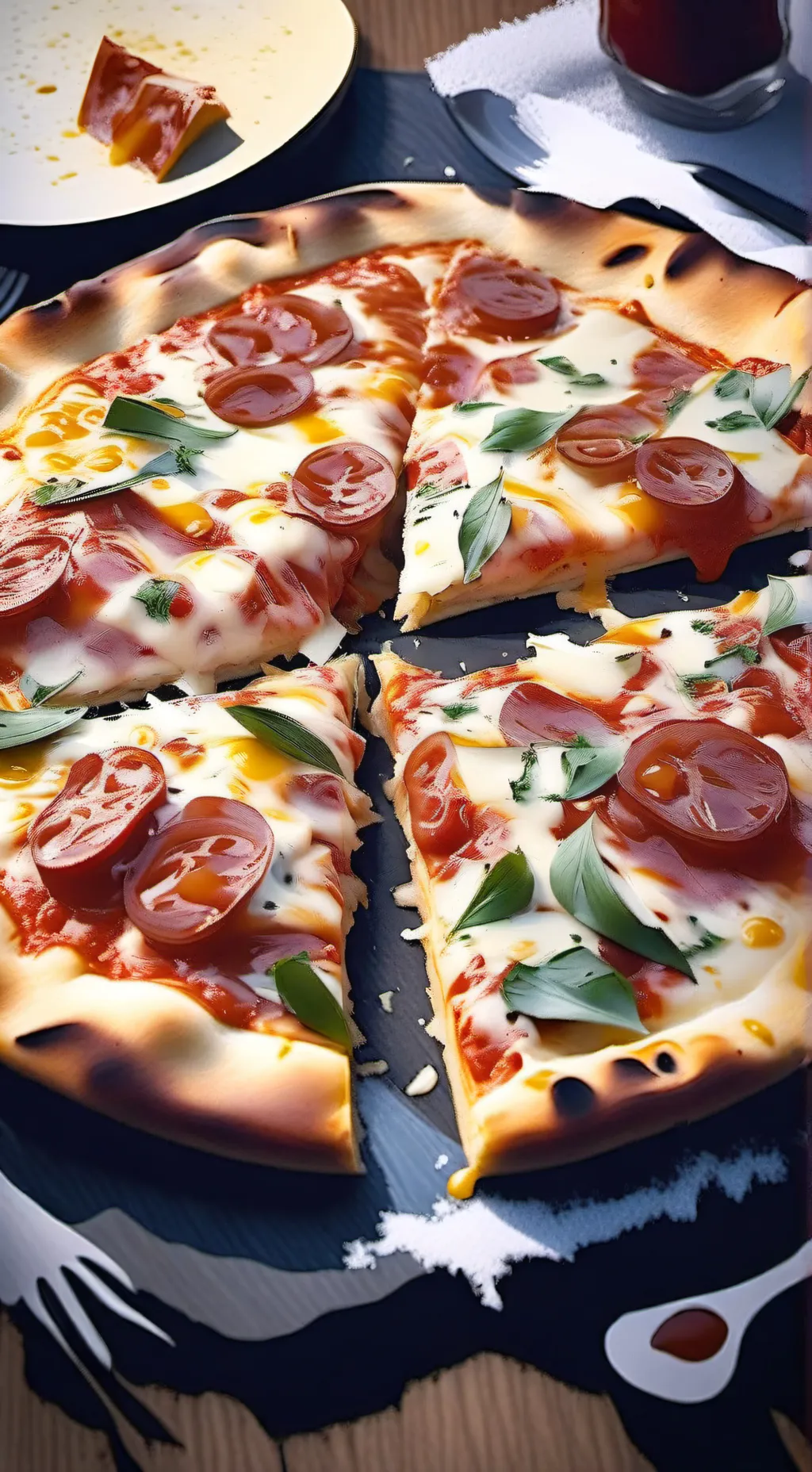 ai character: Luffy background