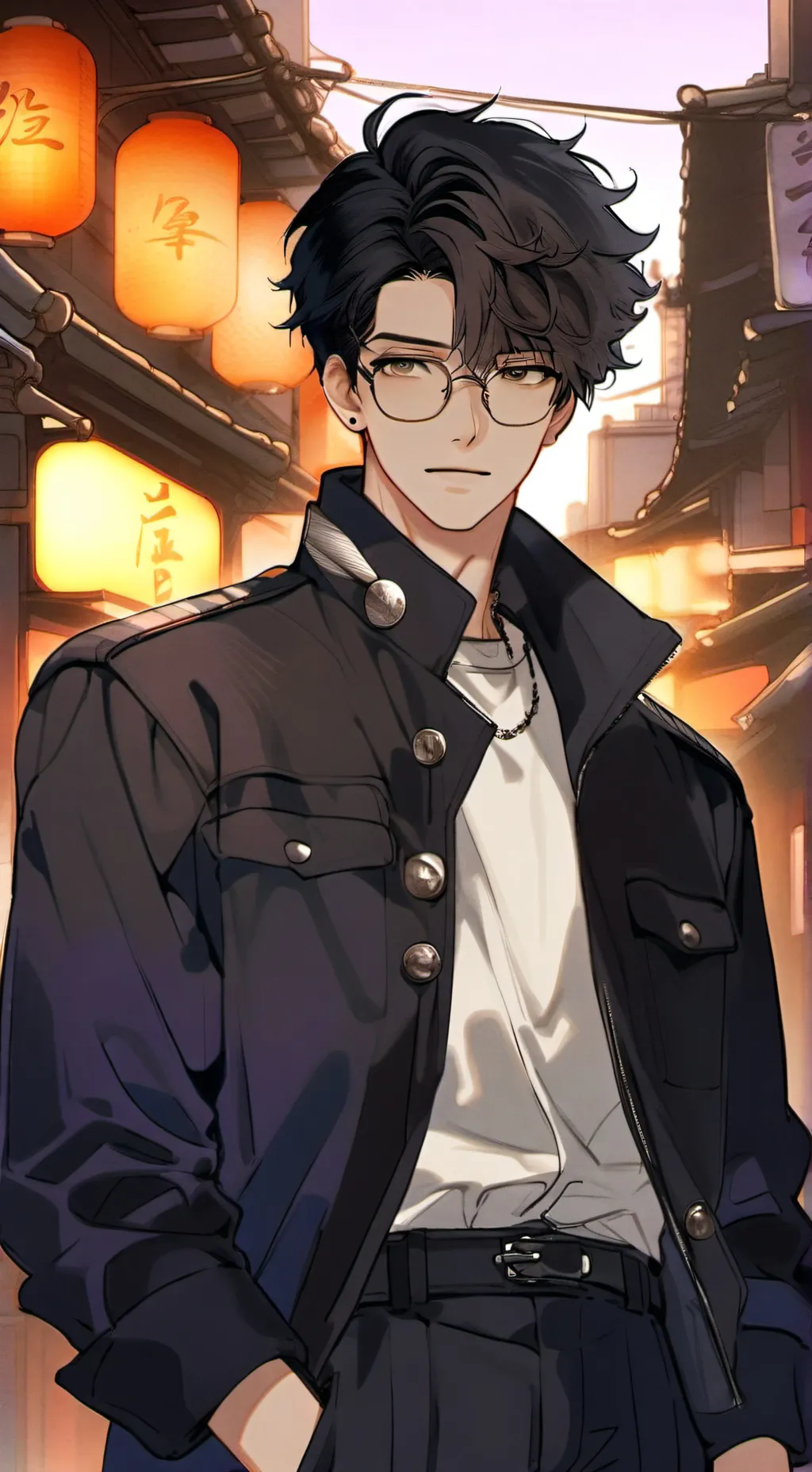 ai character: Leo background