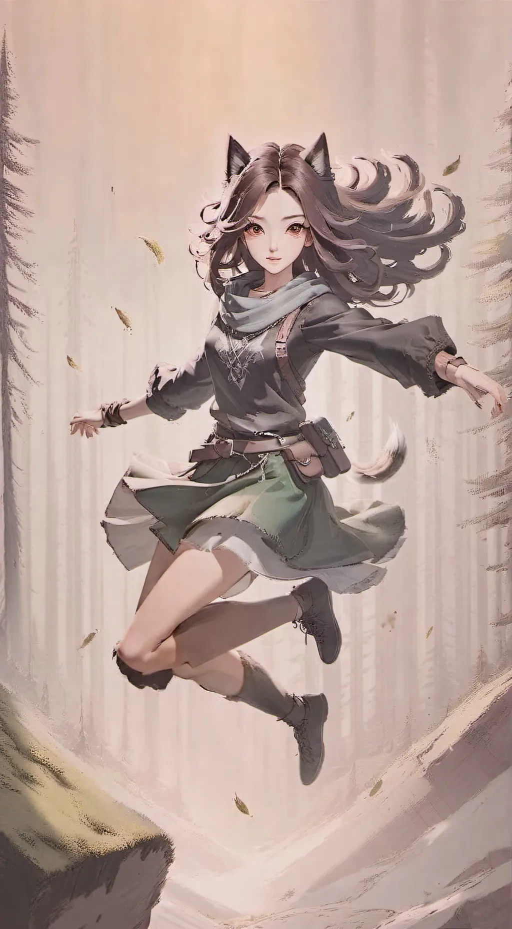 ai character: Mond/ therian background