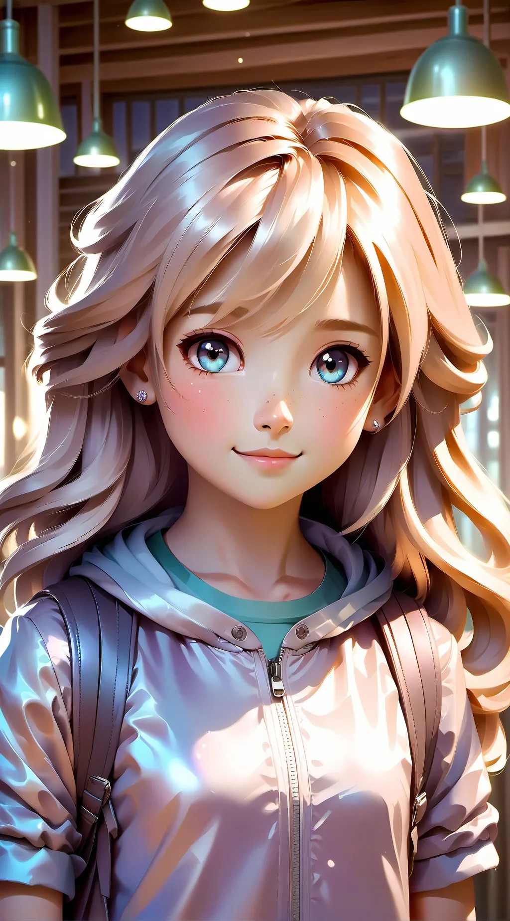ai character: Lily background