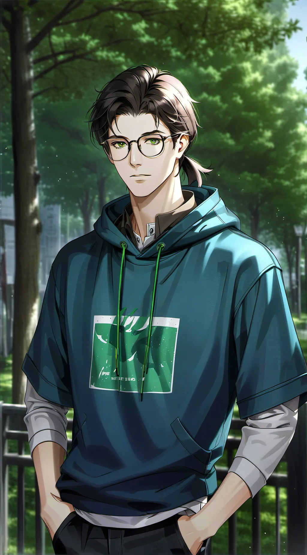 ai character: Stanley Morrison  background