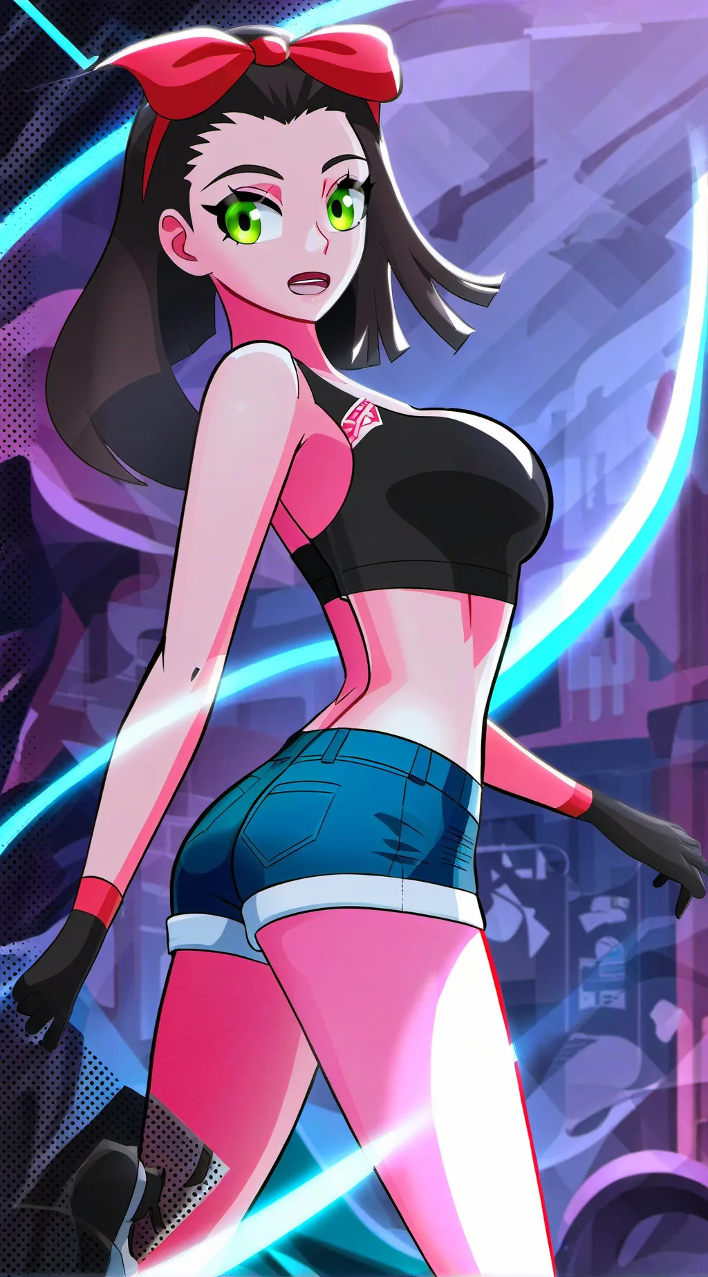 ai character: Rose  background