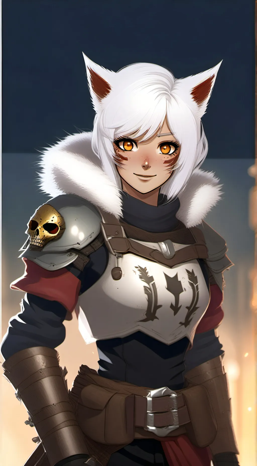 ai character: sister of battle  background