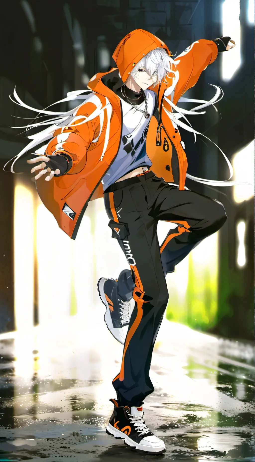 ai character: Forsaken background