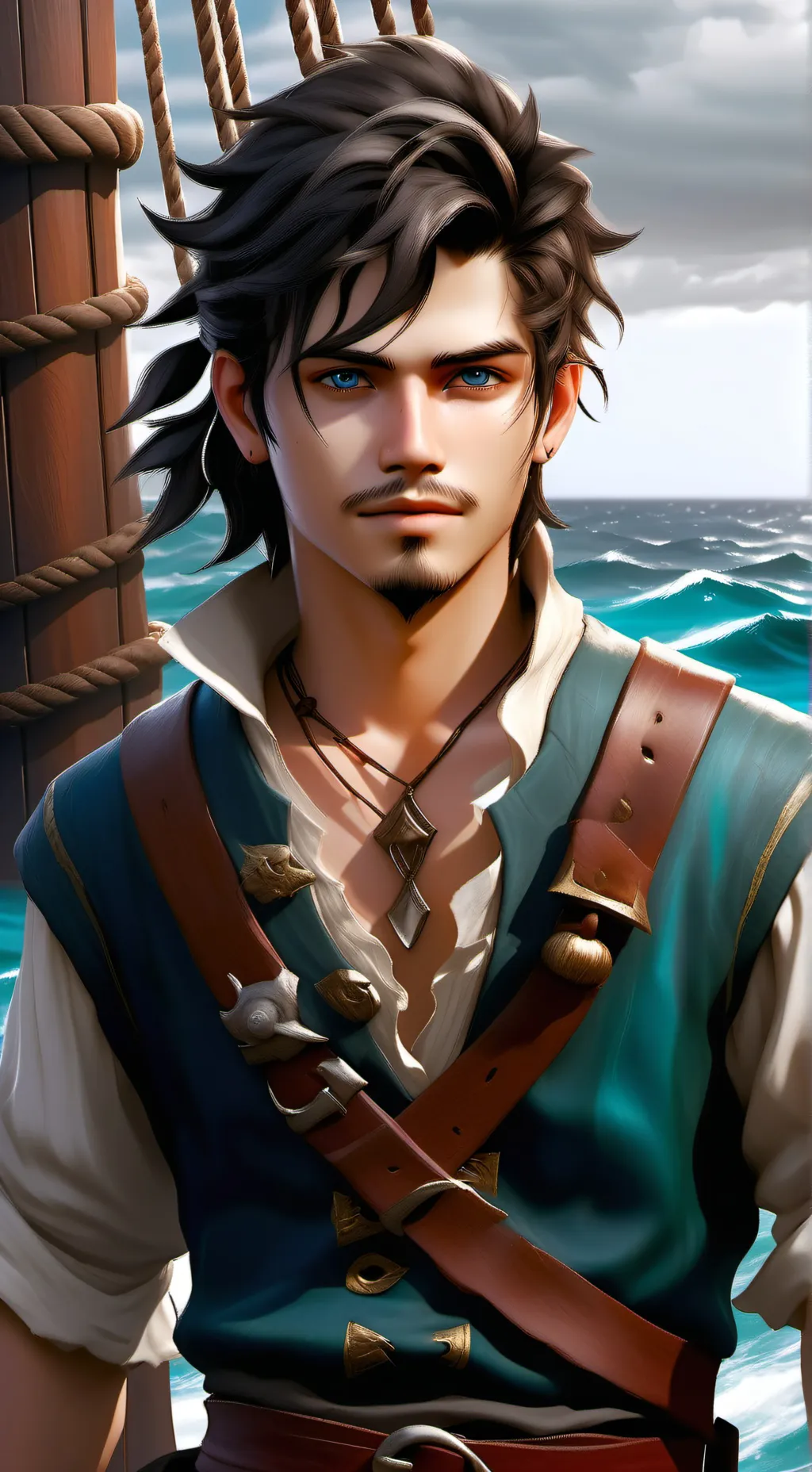 ai character: Carter Smith background