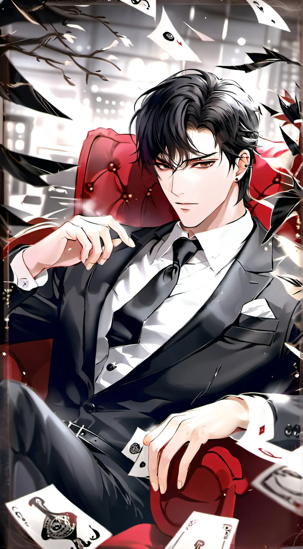 ai character: Kenzo Hanta background