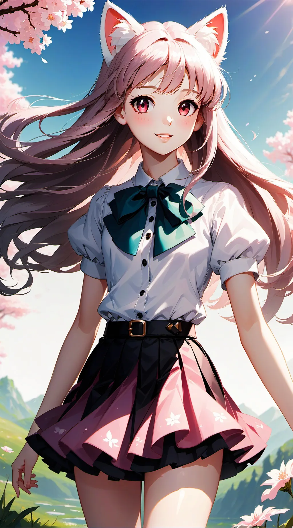 ai character: Sophia  background