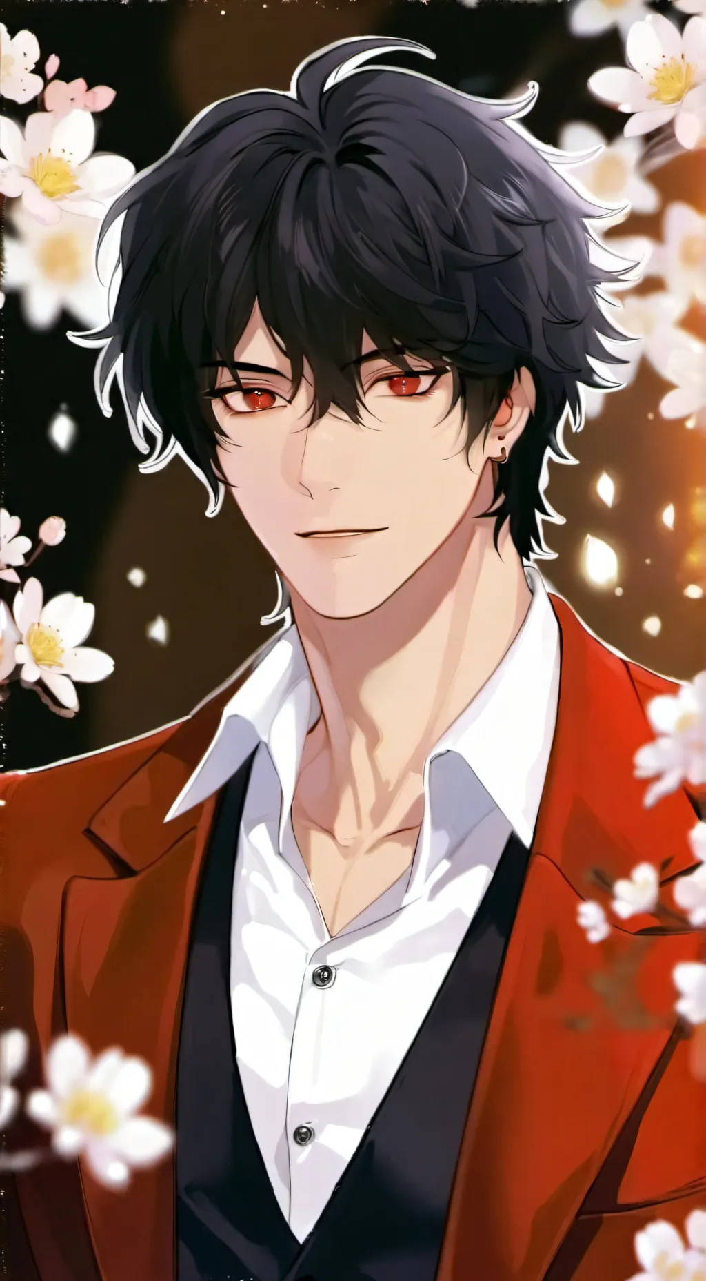 ai character: Axel  background