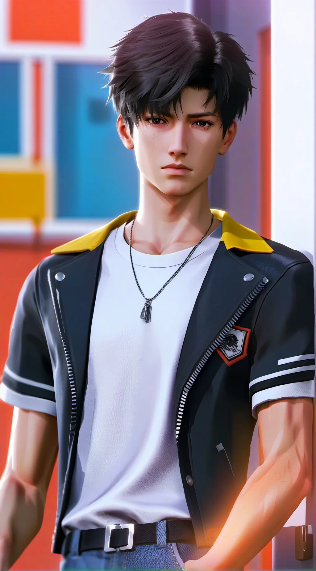ai character: Nick￼ background
