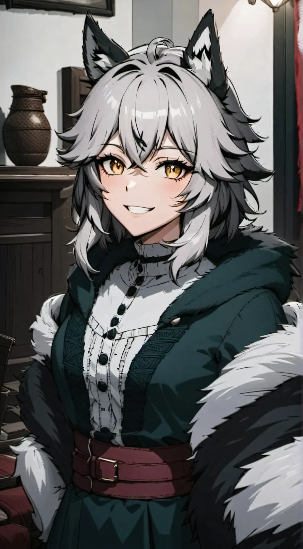 ai character: Lucine background