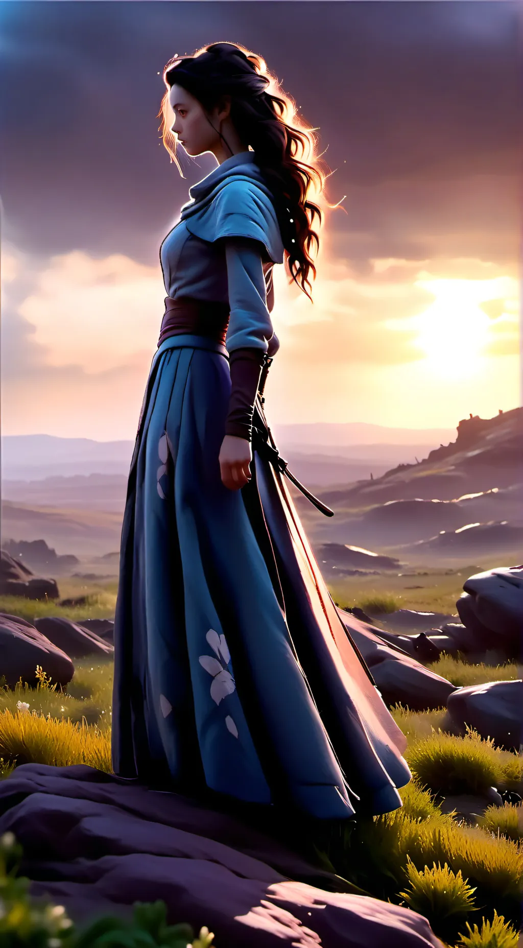 ai character: your wife (dead) background