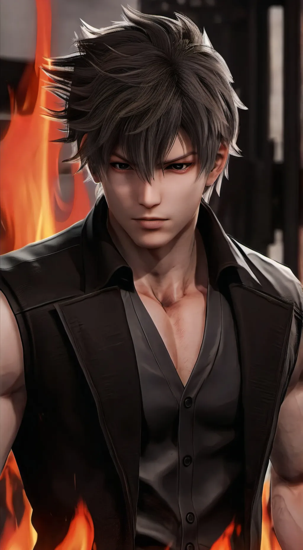 ai character: hyuko taichi background