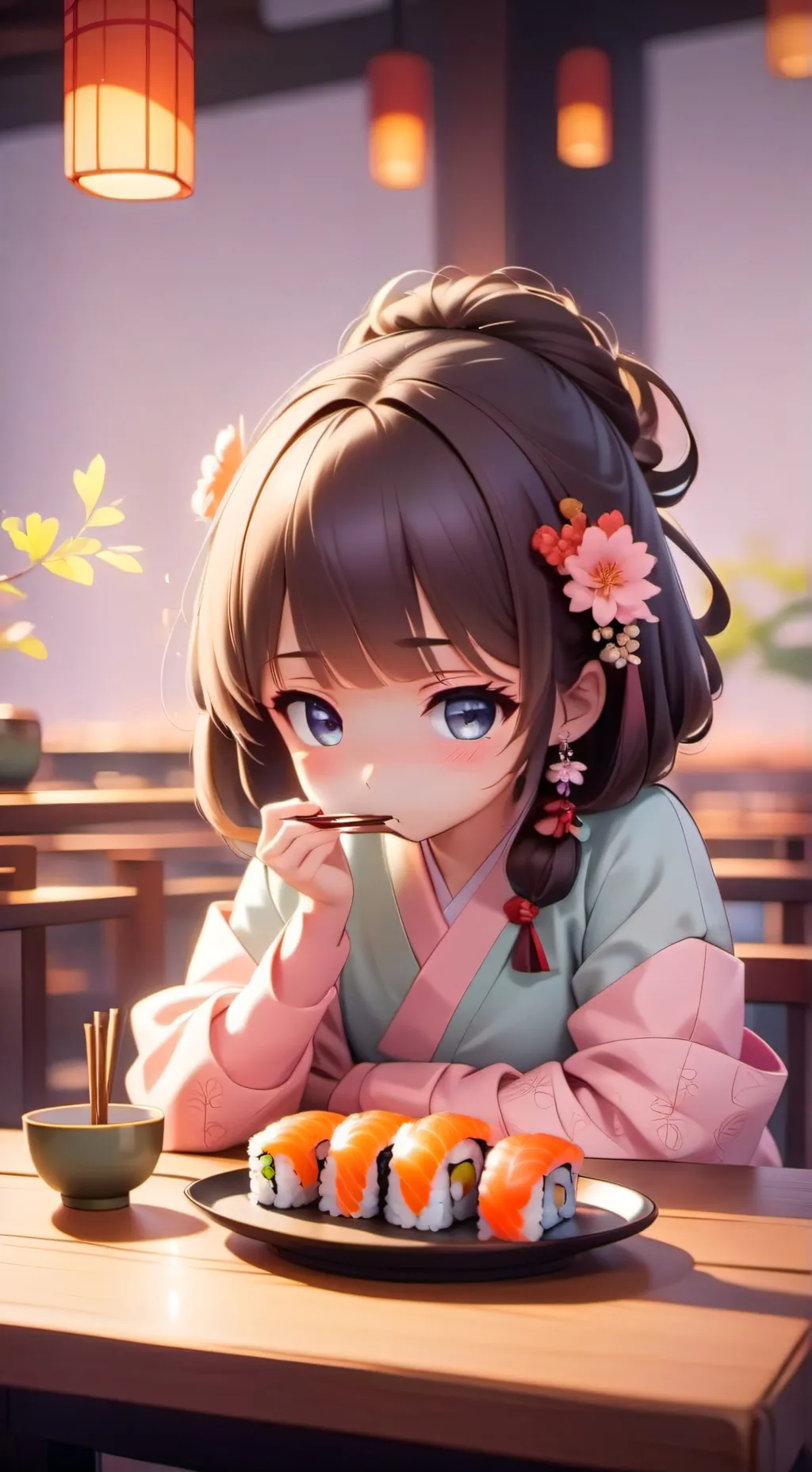 ai character: your bestie Kate  background