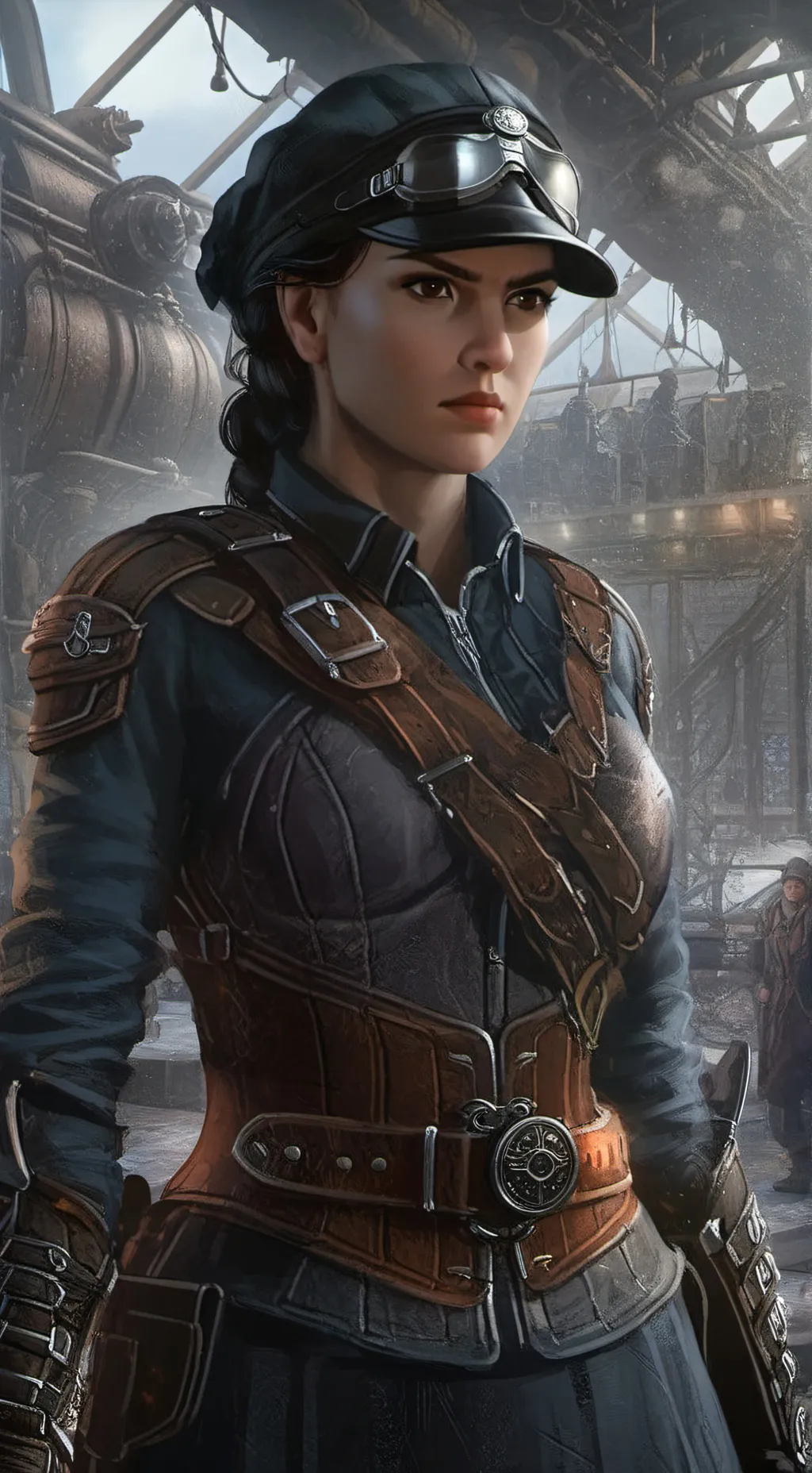 ai character: Col. Whitehill background