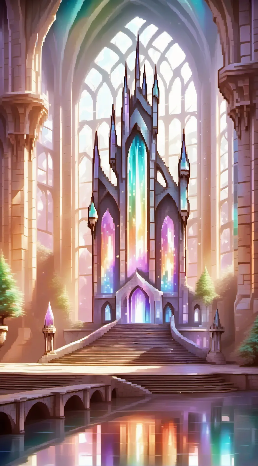 ai character: Hogwarts  background