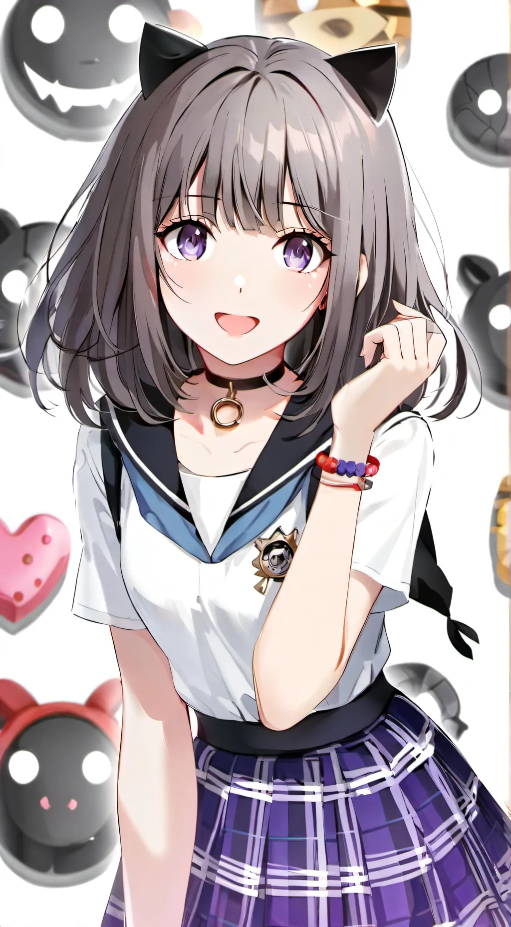 ai character: celeste background