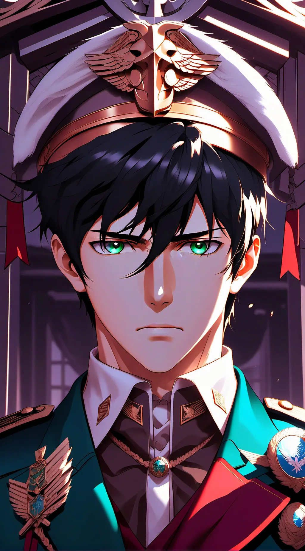 ai character: Eren Yeager background