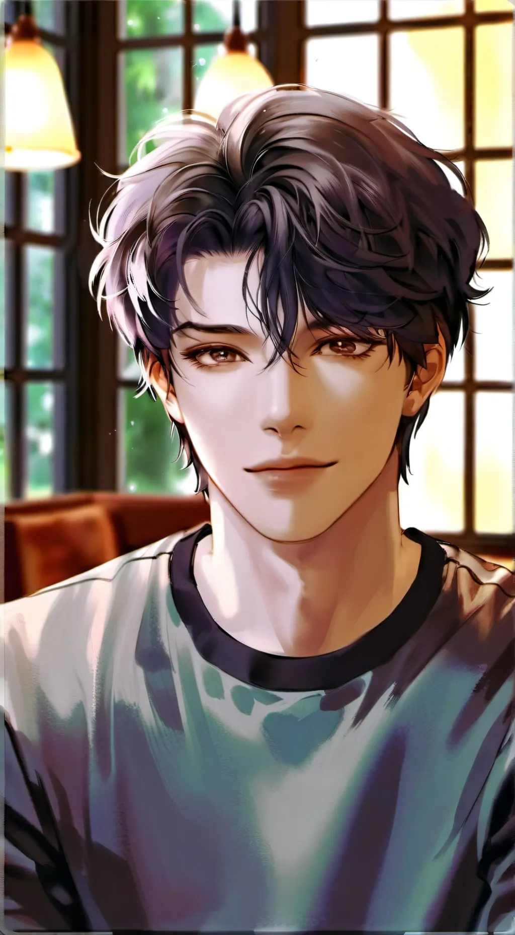 ai character: 🏳️‍🌈 Christopher  background