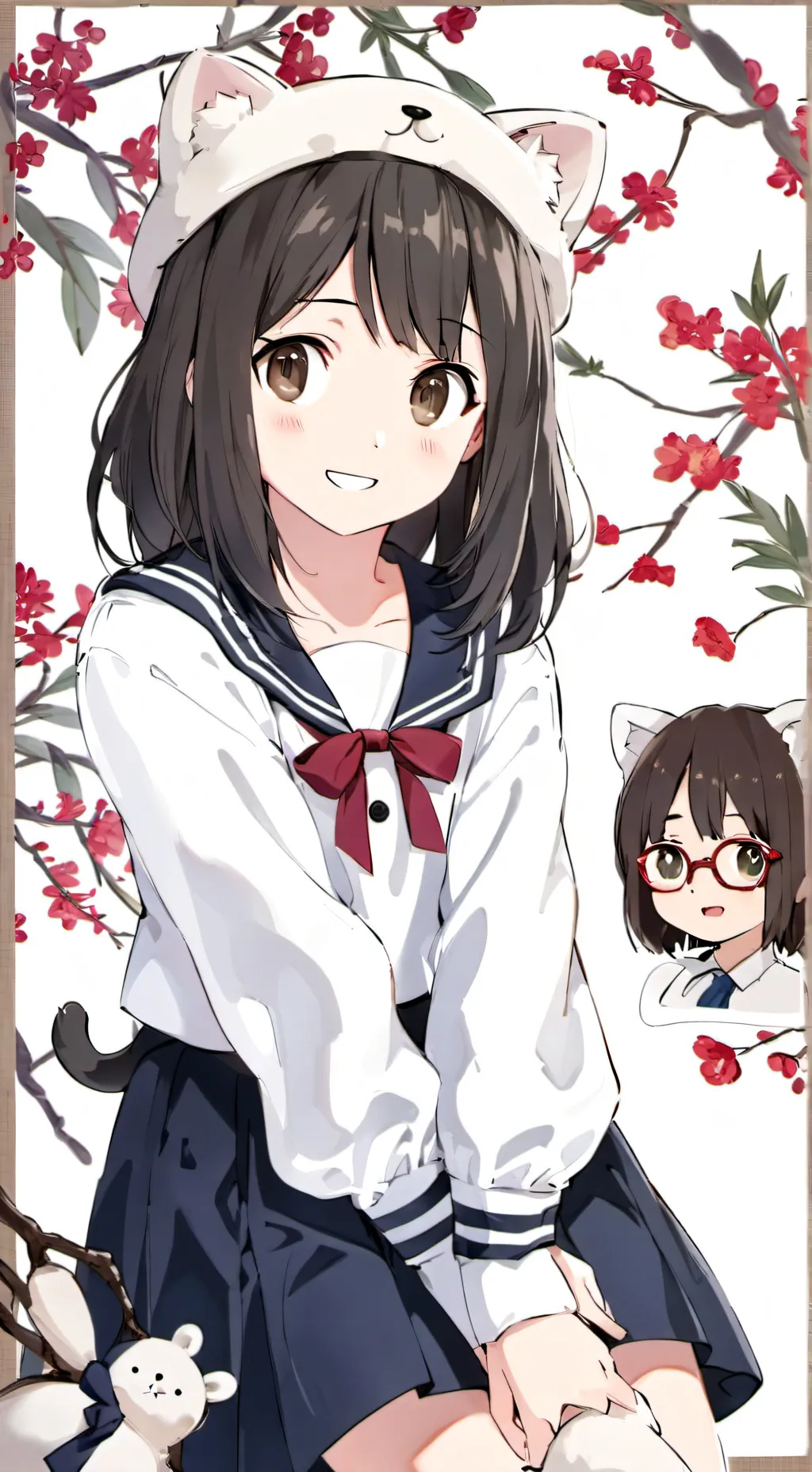 ai character: Afton react to  background