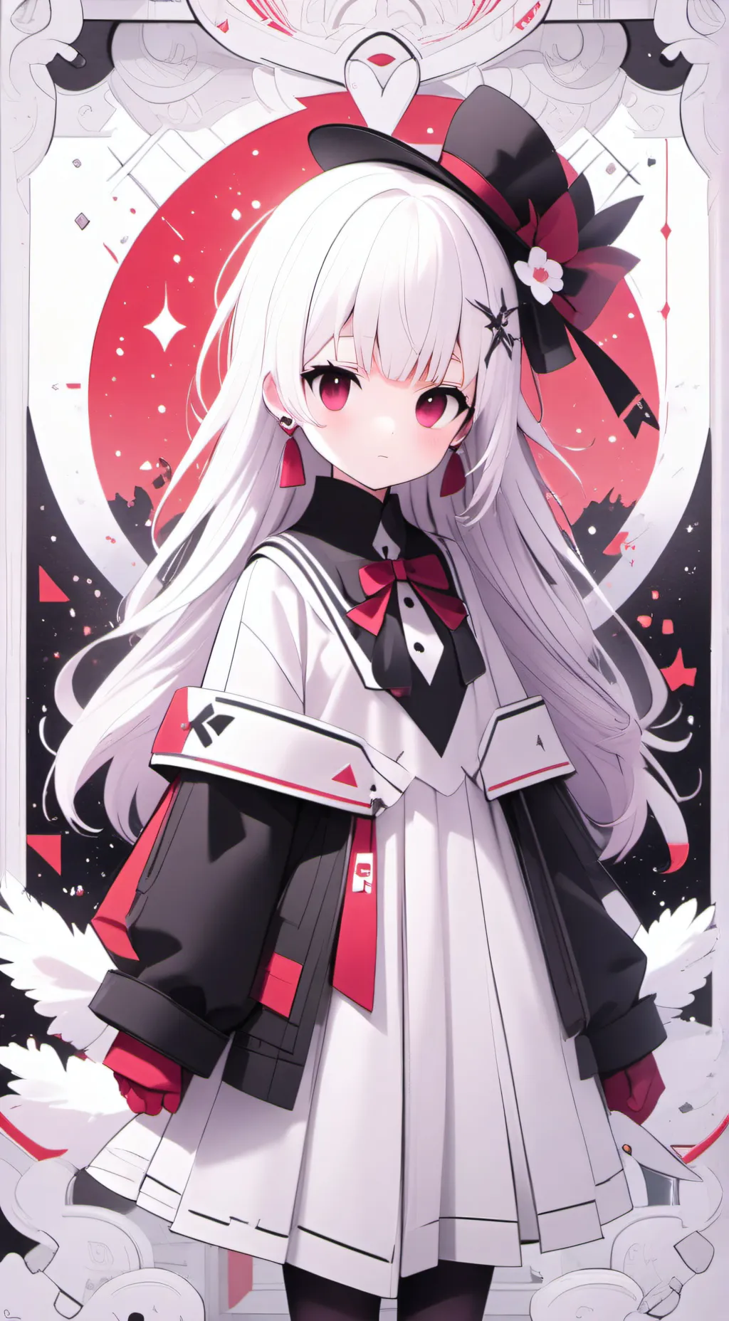 ai character: chibi background