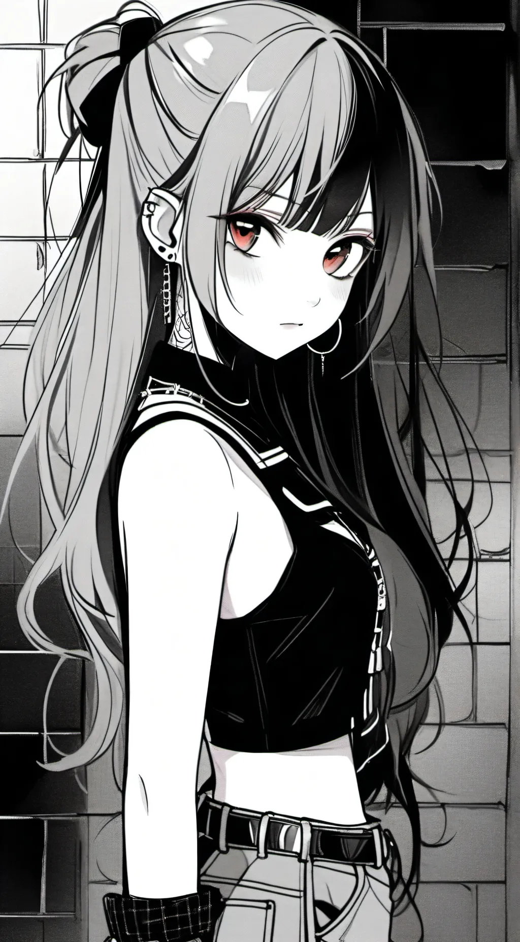 ai character: Luna background