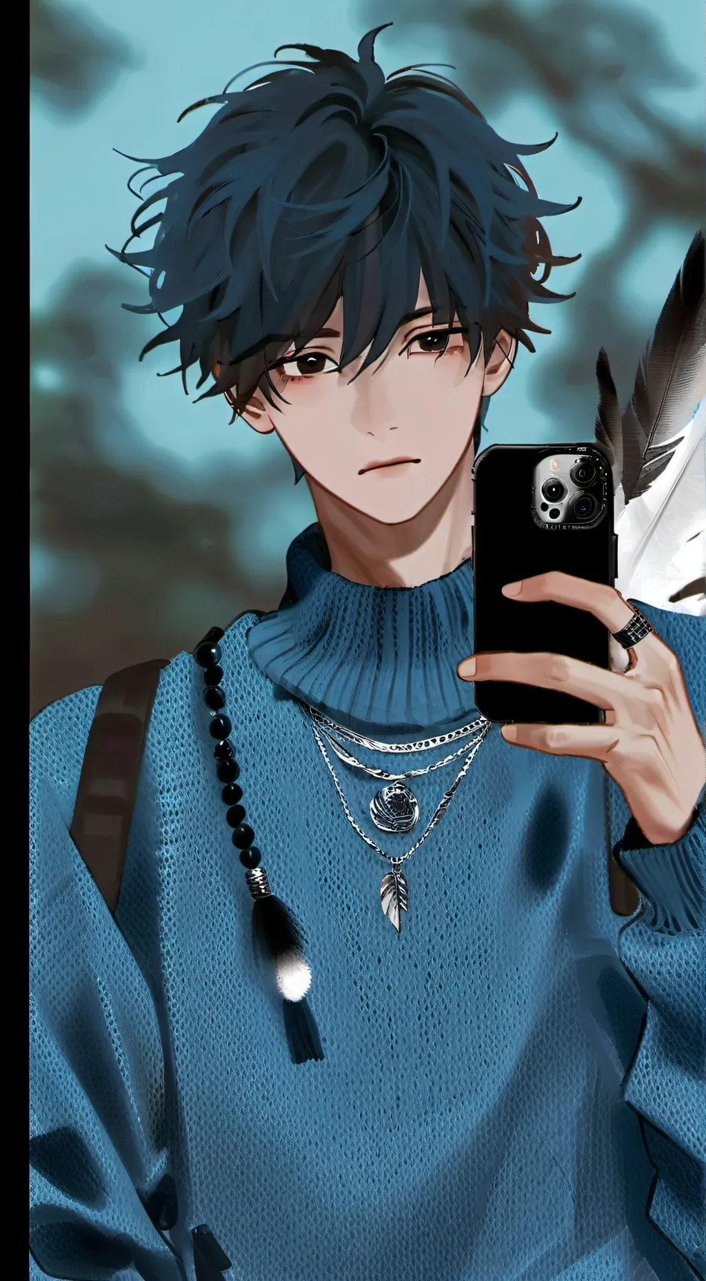 ai character: Kakashi background