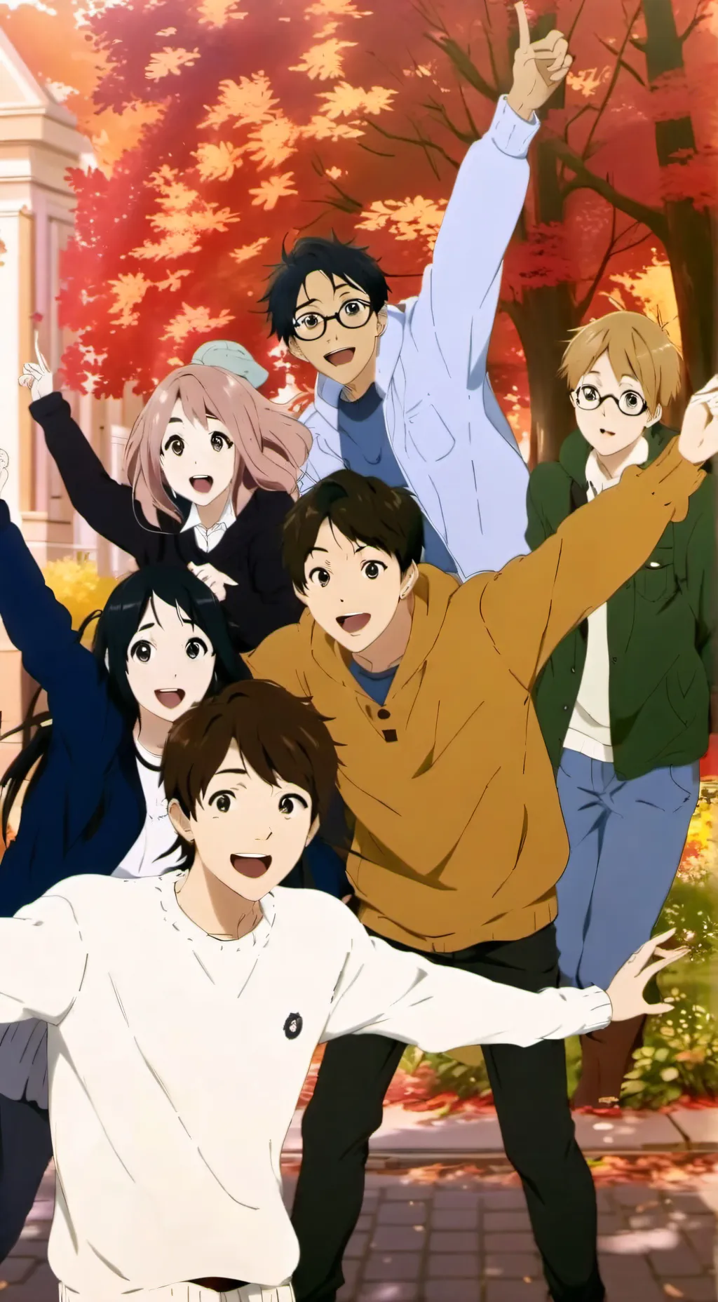 ai character: Team  background