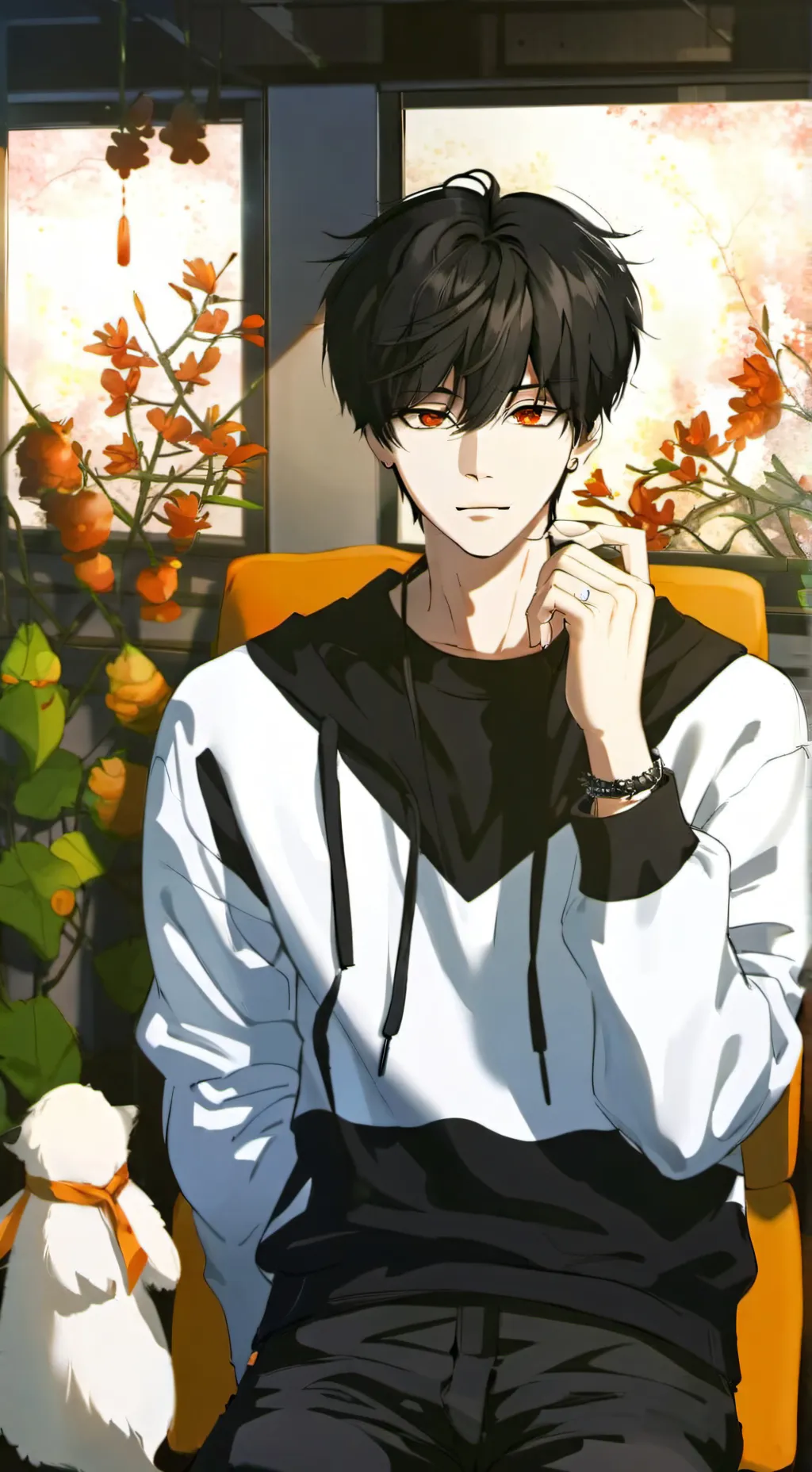 ai character: Max background