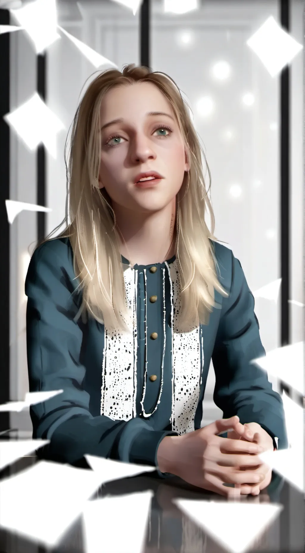 ai character: лед  background