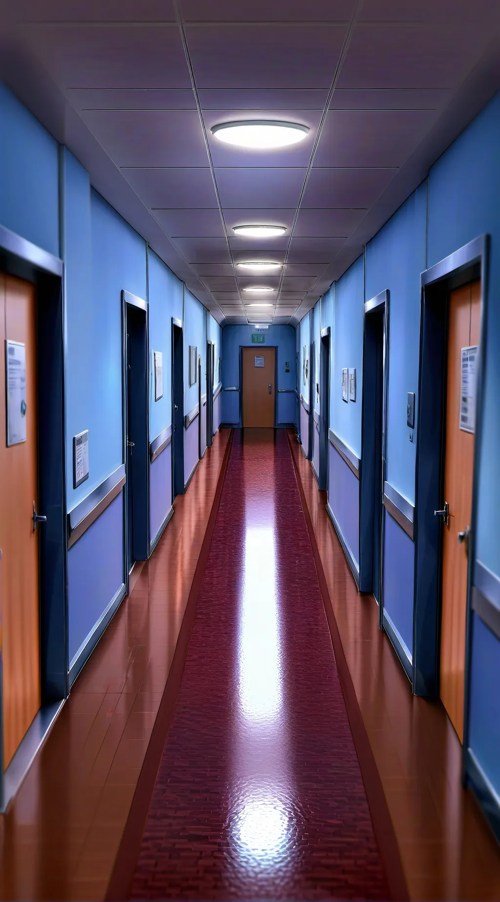 ai character: Maple hospital  background