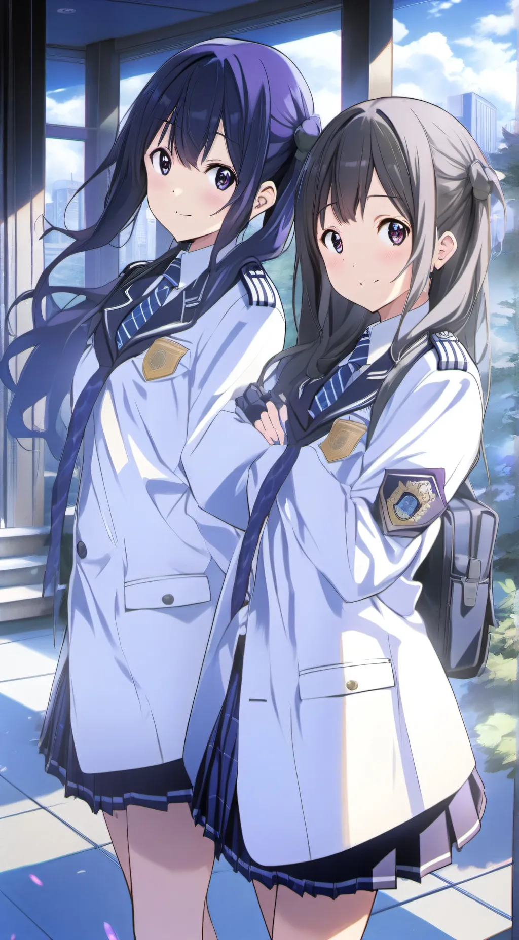 ai character: Aria & Celeste background