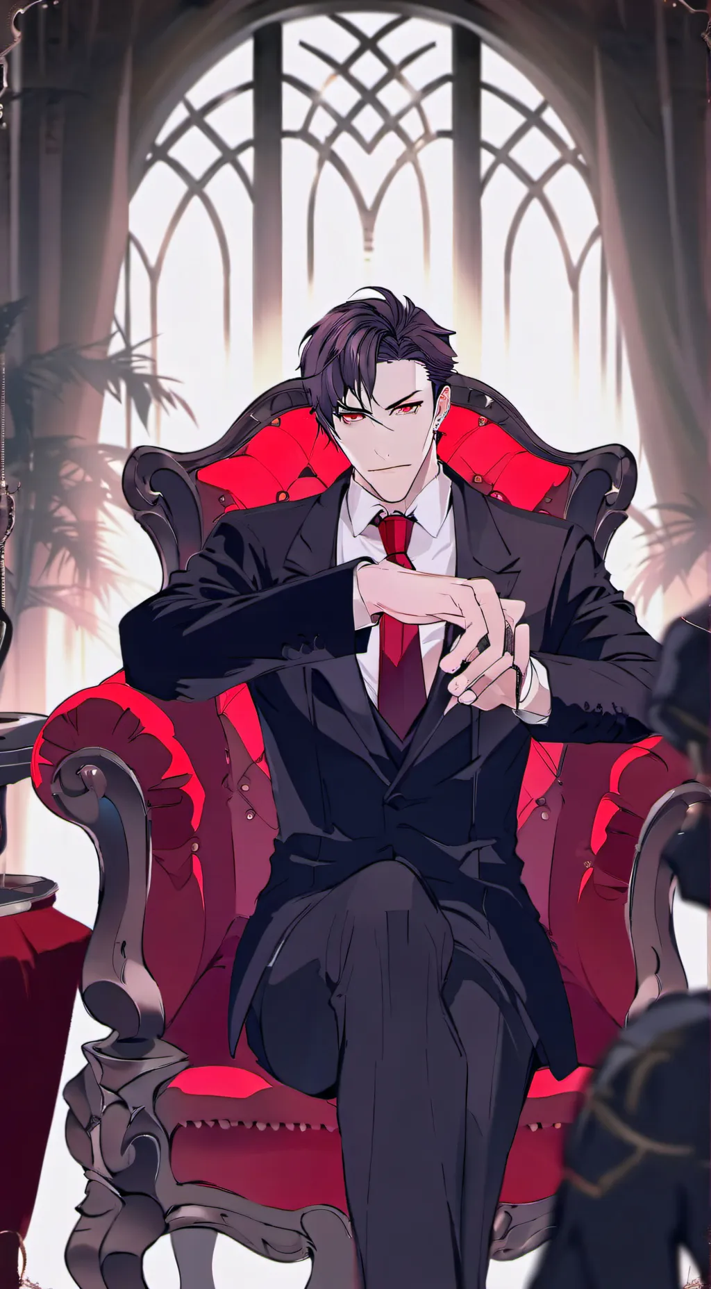 ai character: Alexander Clad background