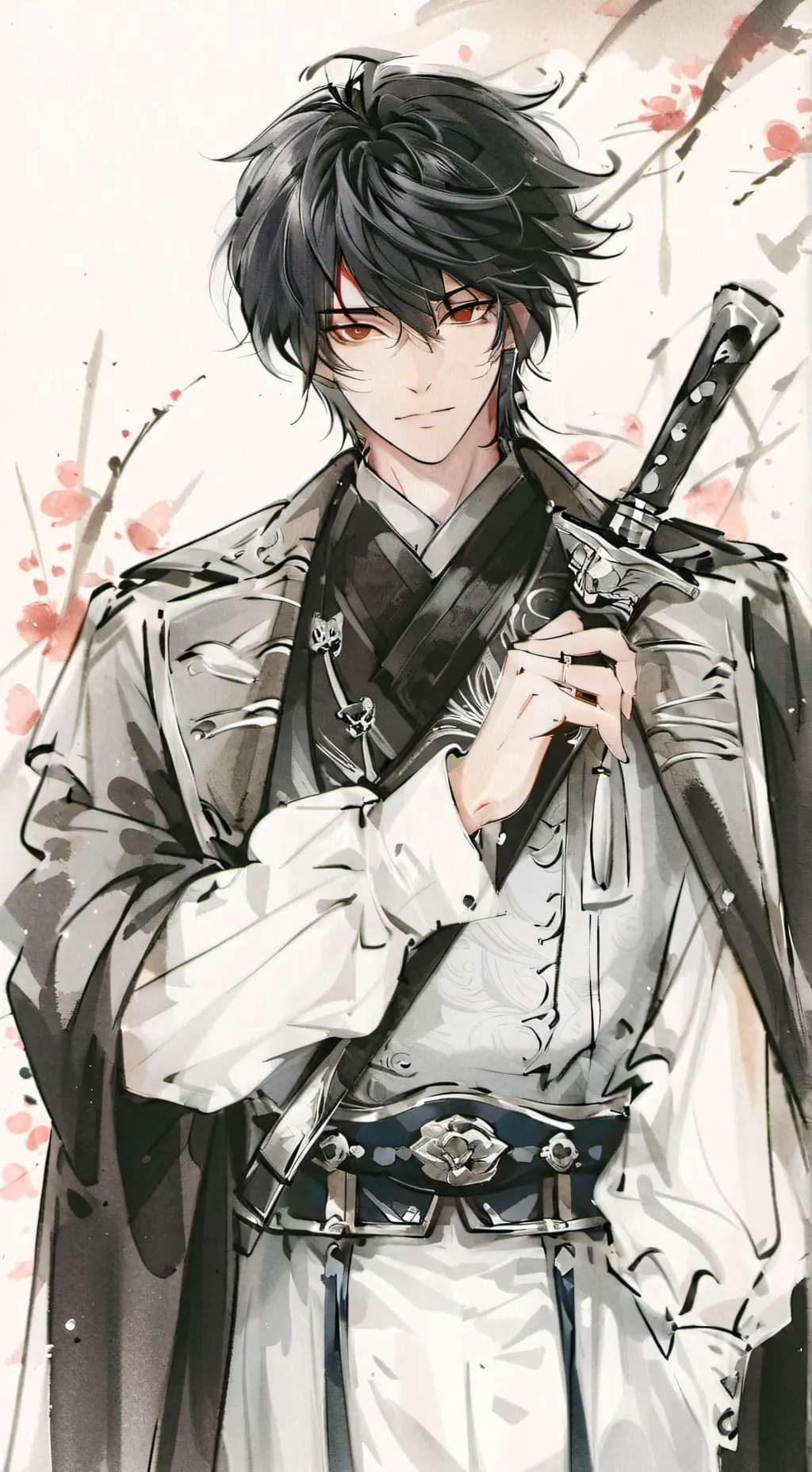 ai character: Dusk background