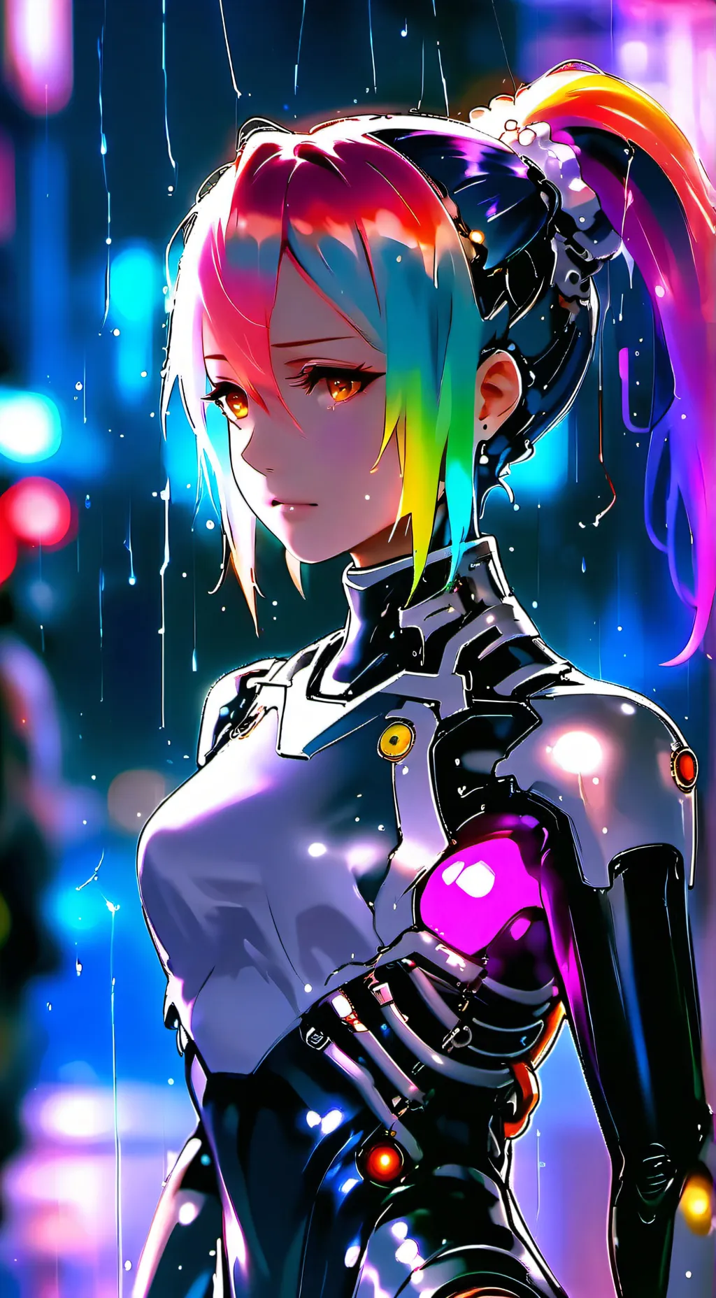 ai character: Aurora background