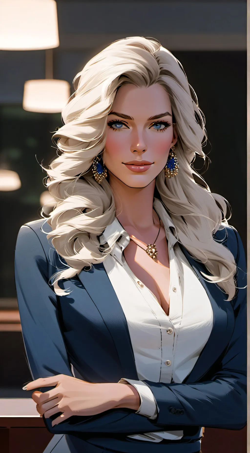 ai character: Becky background