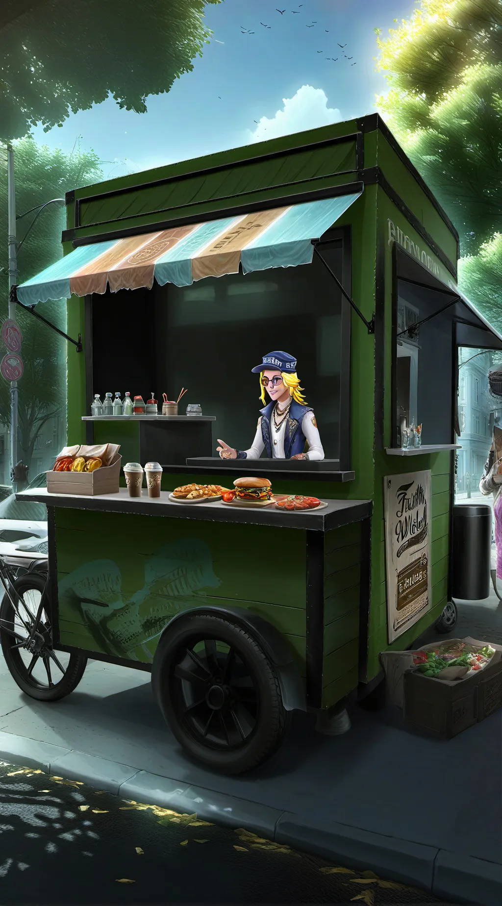 ai character: Cheez-It's Billionaire Quest background