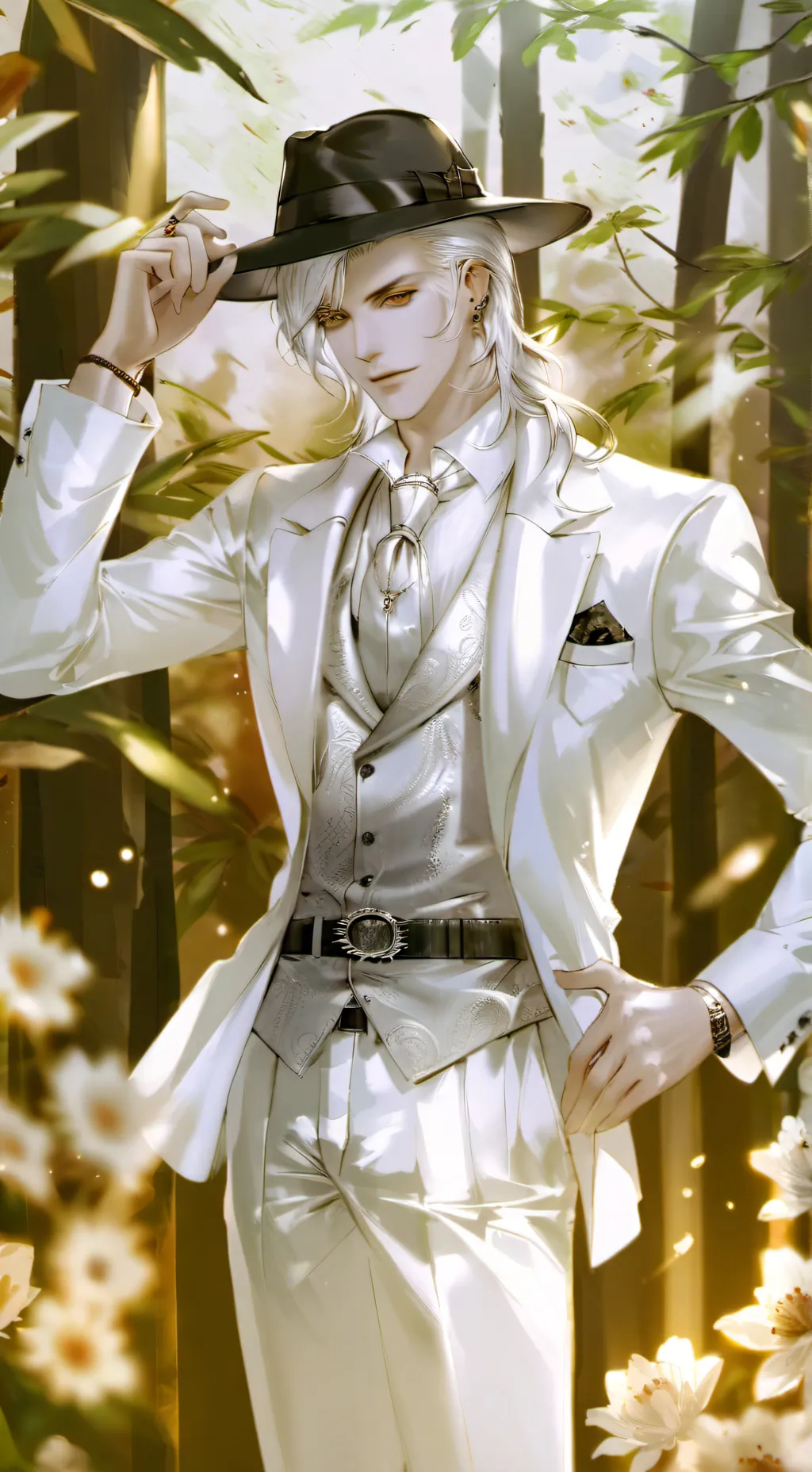 ai character: Xavier  background