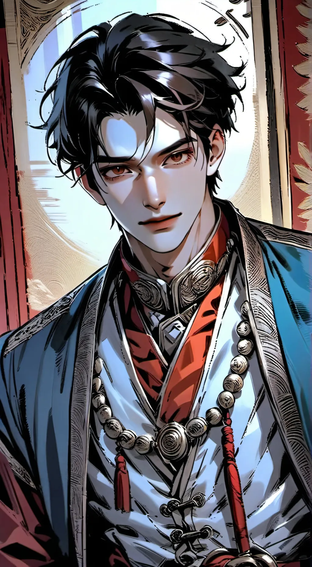 ai character: Charming Rival background