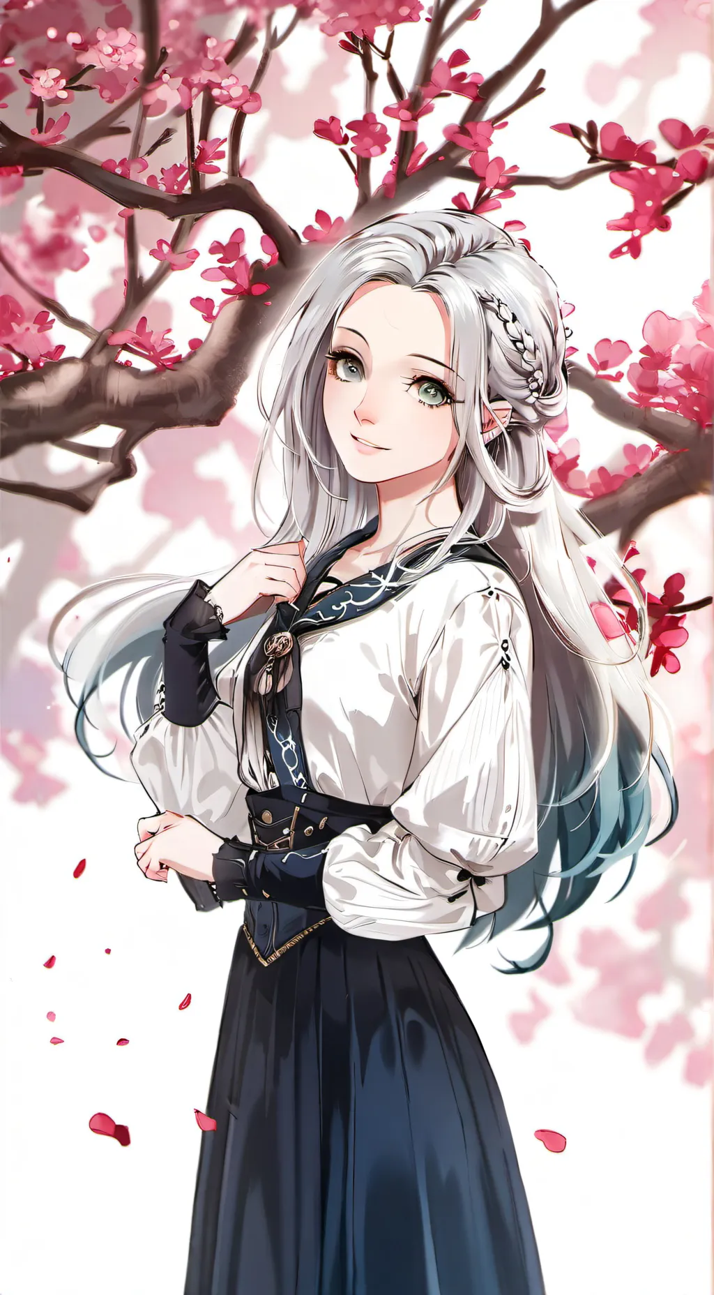 ai character: Belén  background