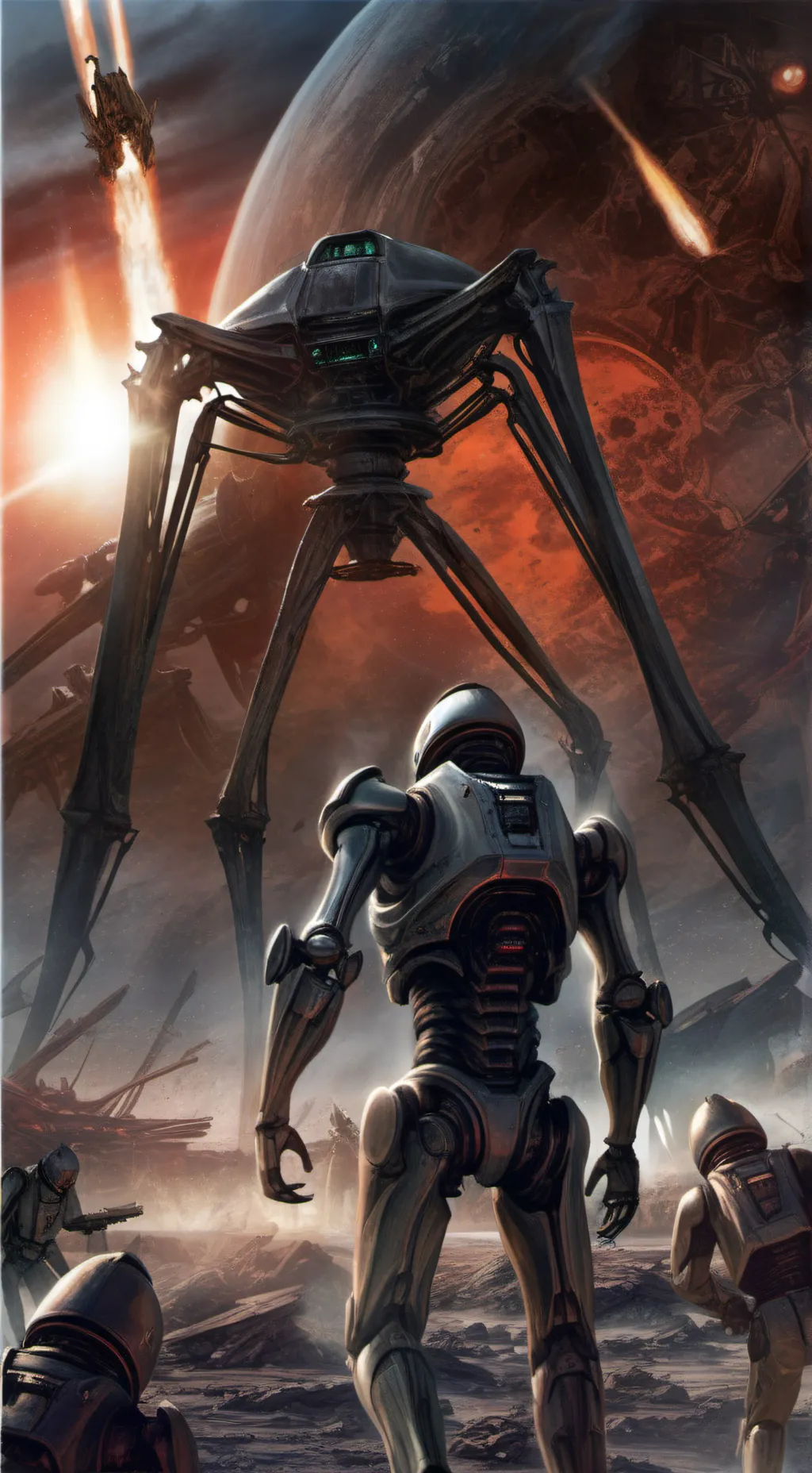 ai character: Martian invasion background