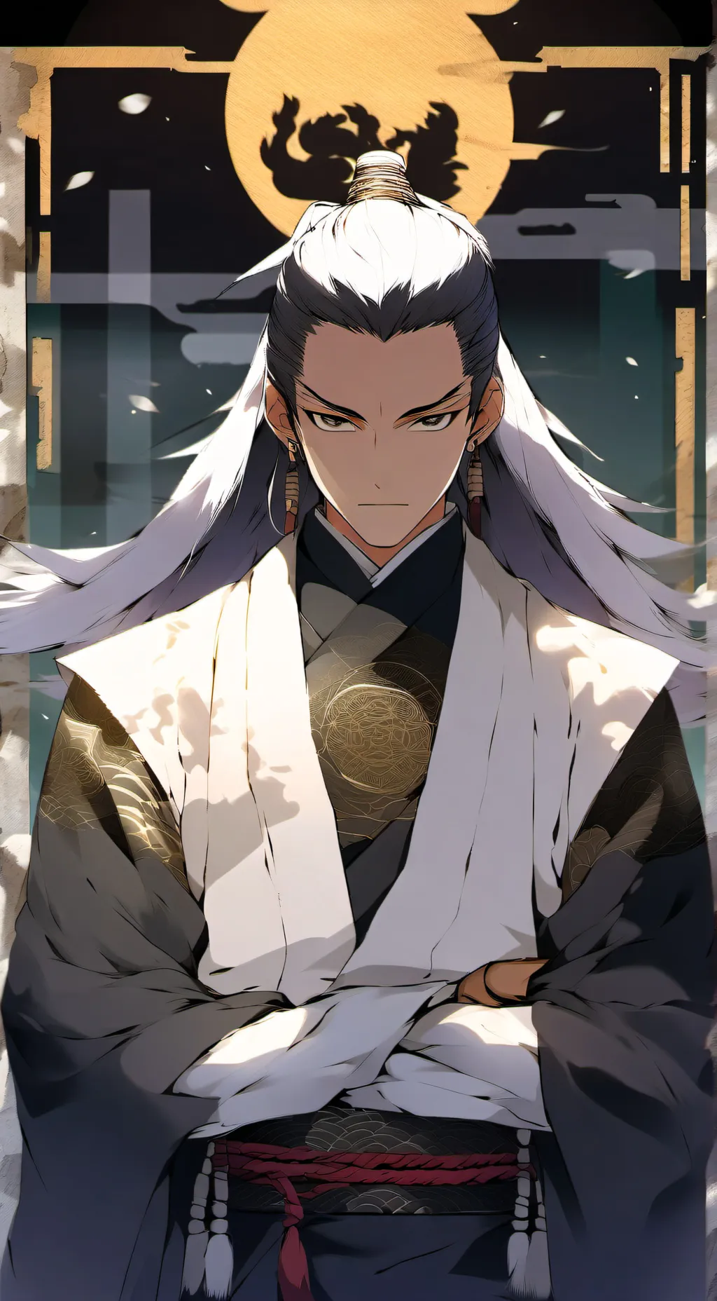 ai character: Geto Suguru background