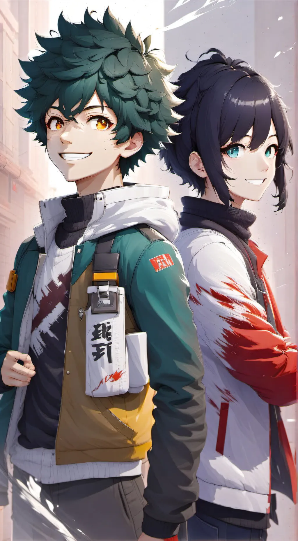 ai character: Y/N online meeting background