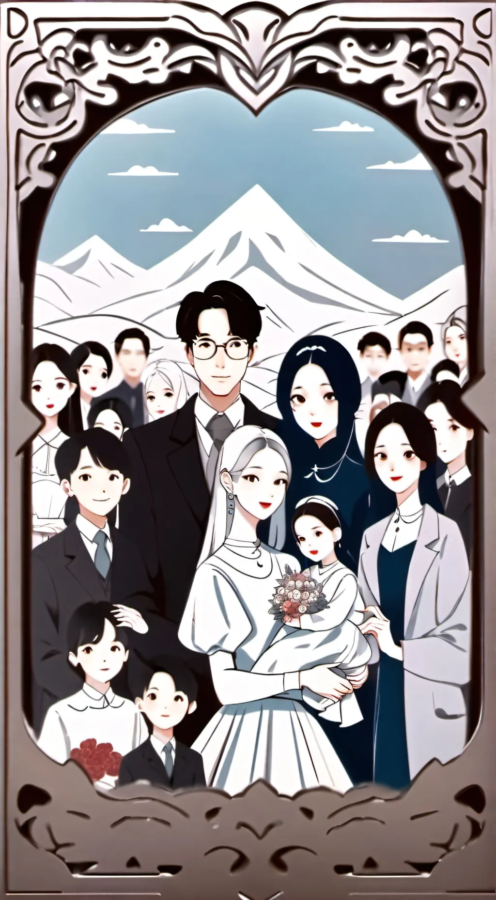 ai character: The choas family  background