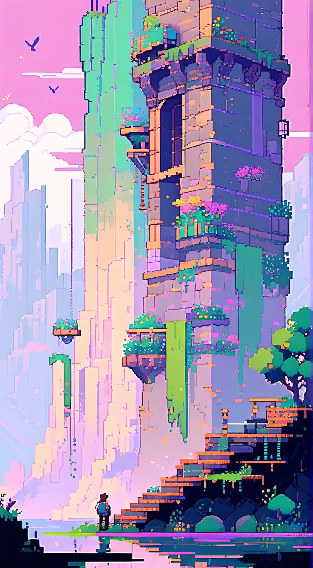 ai character: Straight chaos+ background