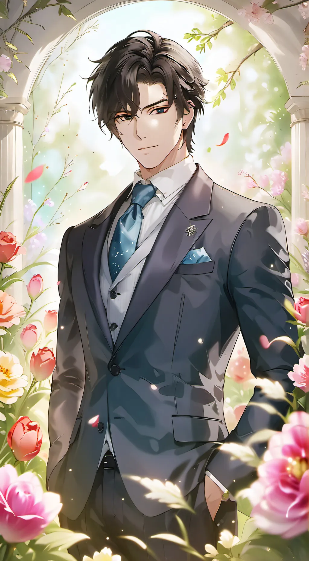 ai character: 🌺Nova Série❤ background