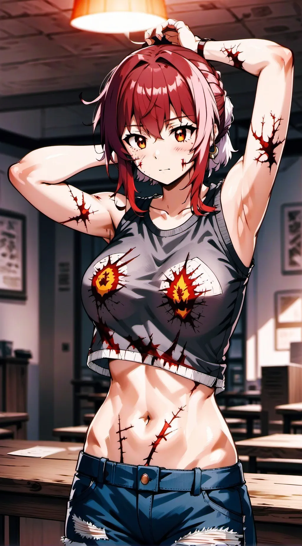 ai character: Jackie (oc) background