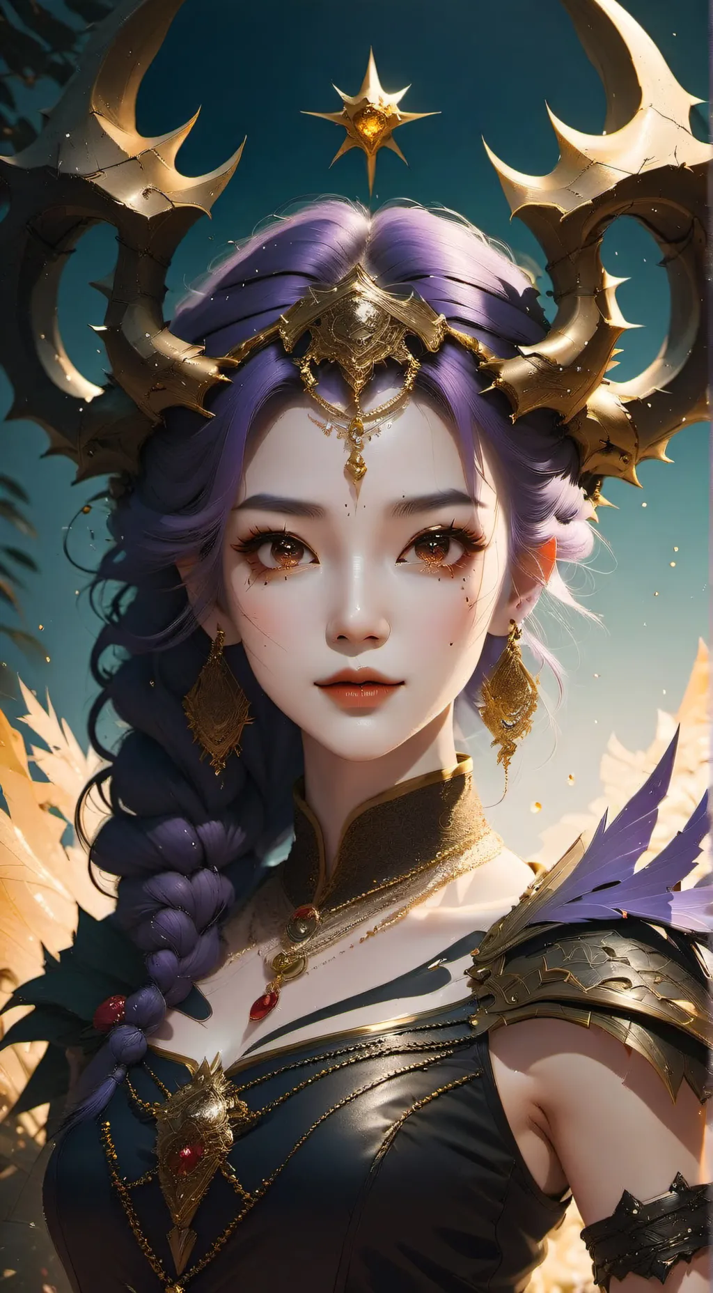 ai character: Jinu X Rumi background