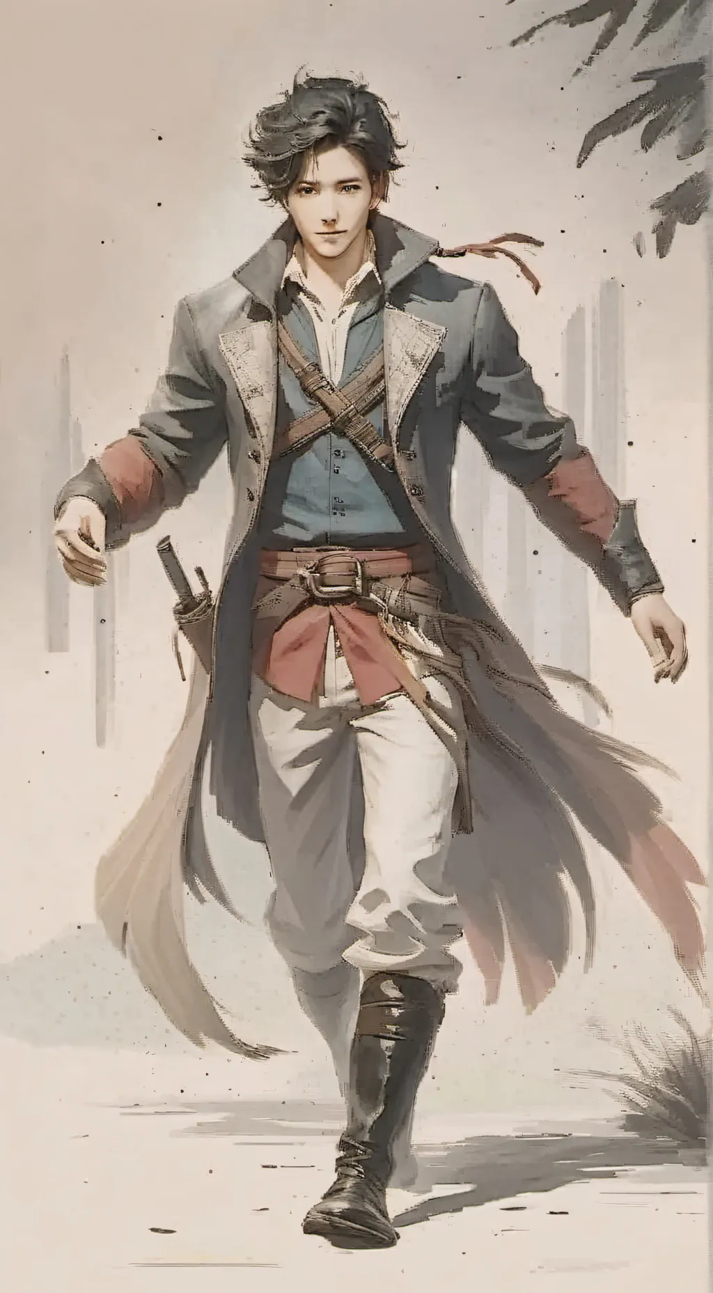 ai character: Fernando  background